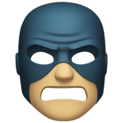Superhero mask hd quality  emoji