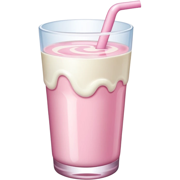 Pink milk emoji