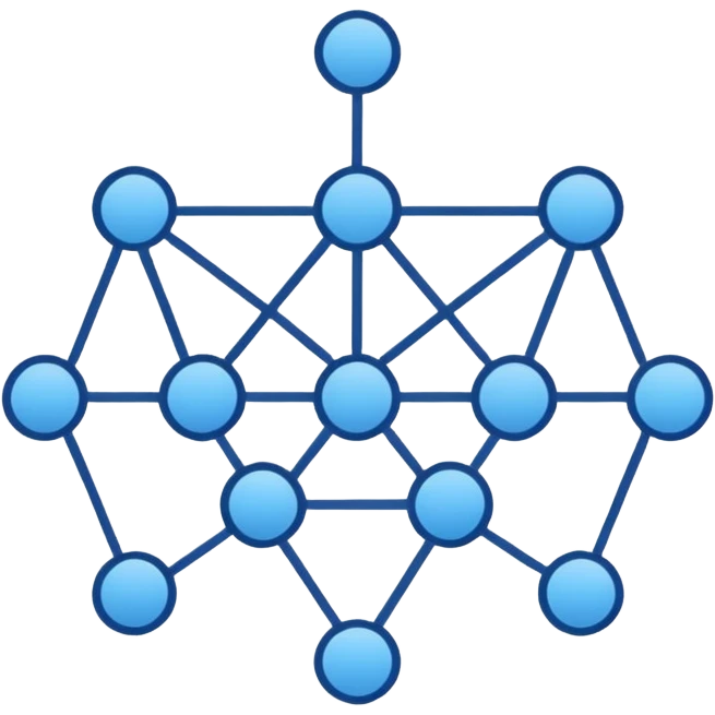 A small graph with 5 nodes emoji