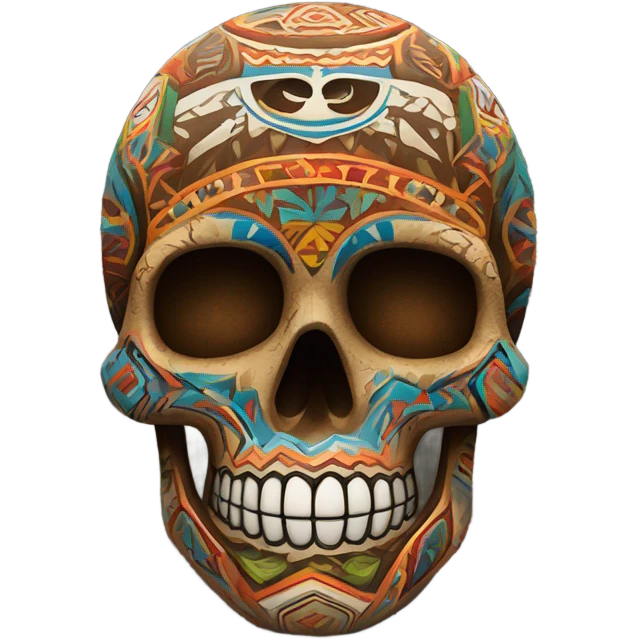 costa rica skull emoji