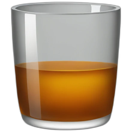 stone cup of whiskey emoji