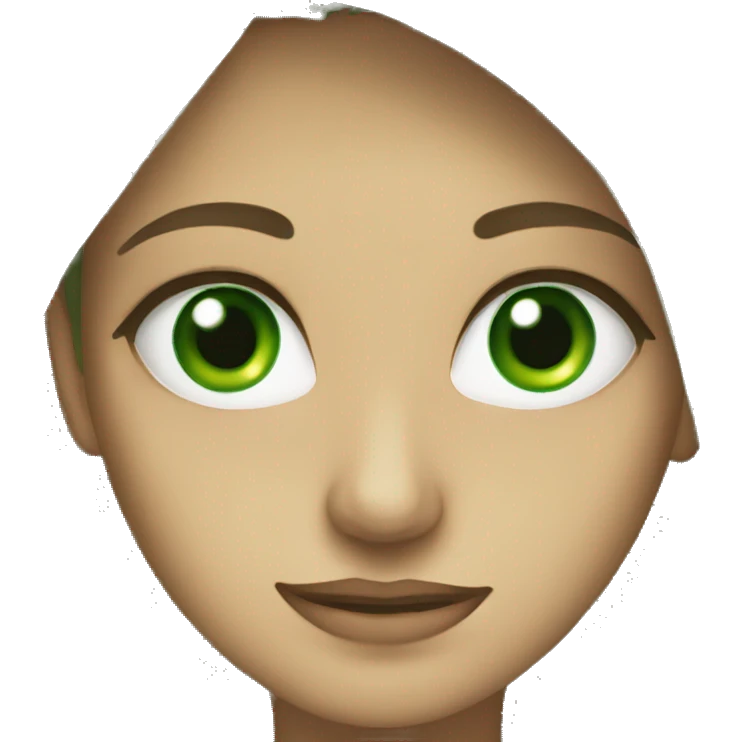 Green eyes  emoji