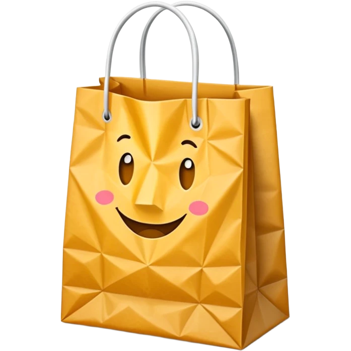 empty shoping bag emoji