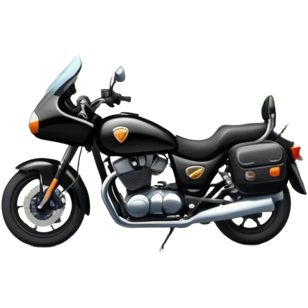 motorcycle tour on a mountain road emoji
