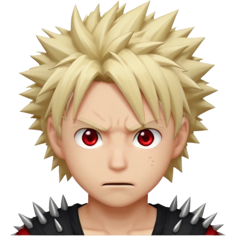 Make bakugo from my hero academia emoji