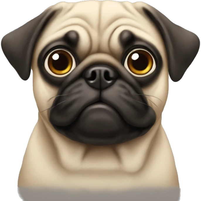 Pug emoji