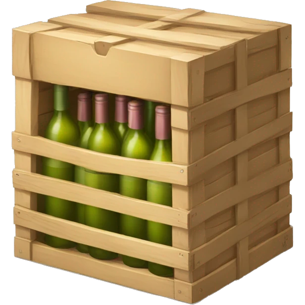 Vino en caja emoji