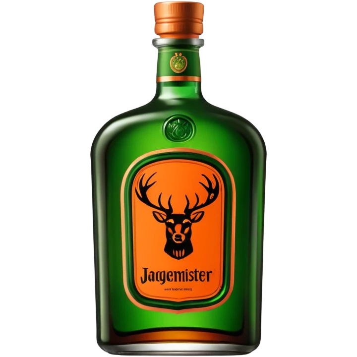One bottle jägermeister emoji