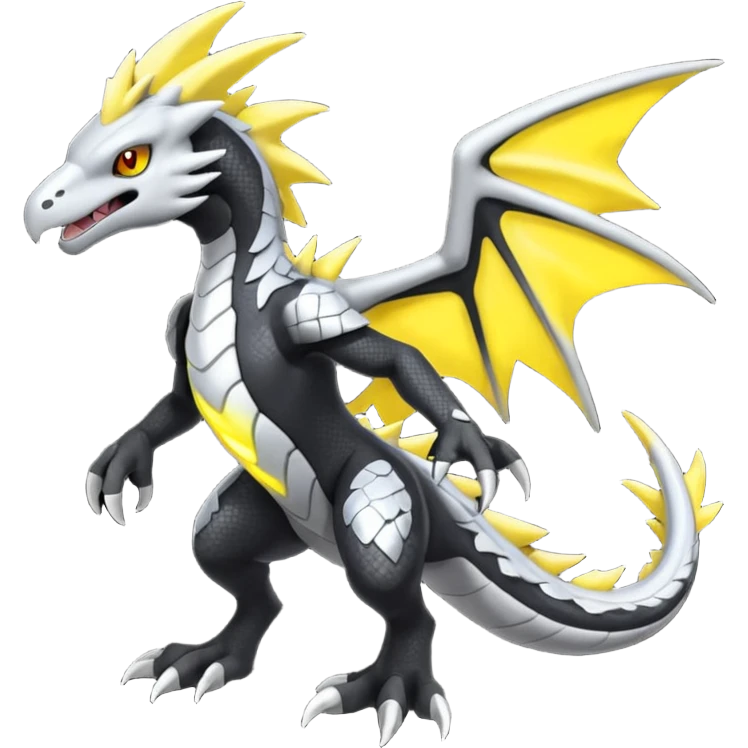 Salandit-Zekrom-Silvally-fusion (full body) emoji