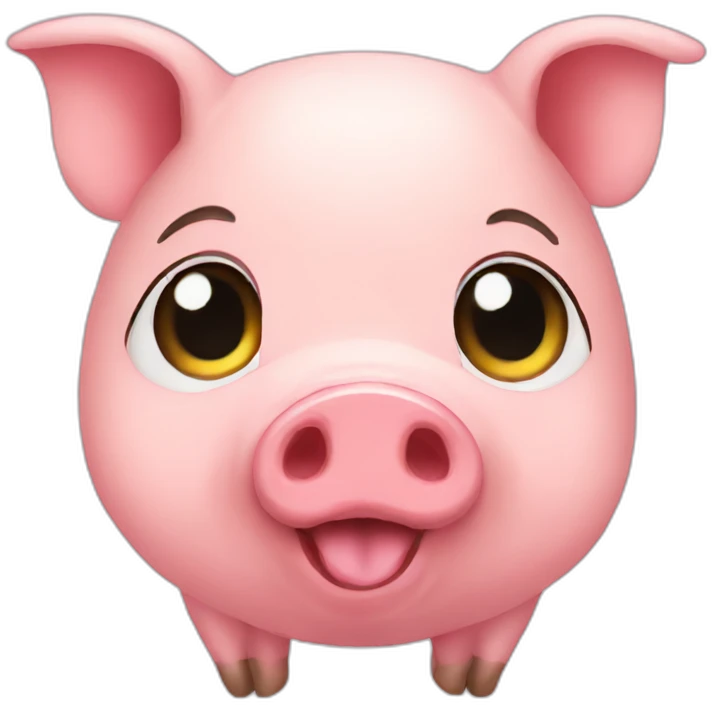 pig chibi emoji