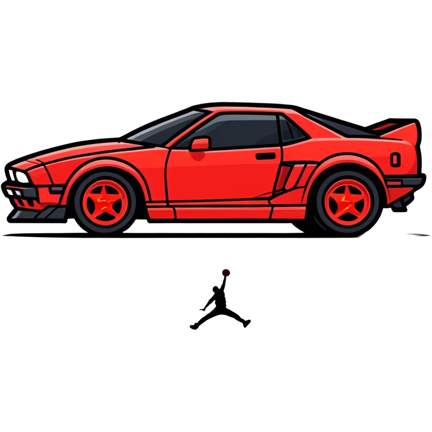 Air Jorden car emoji