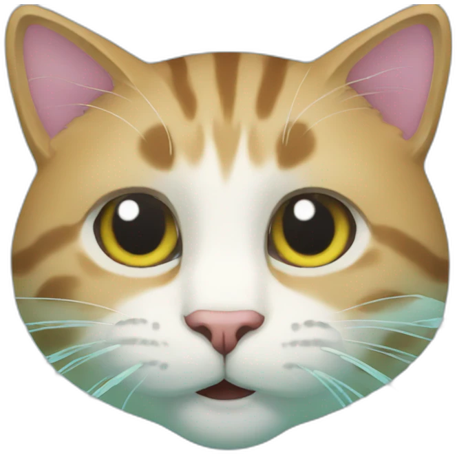 Cat-swim emoji