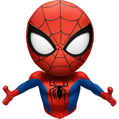 spider-man surprised  emoji