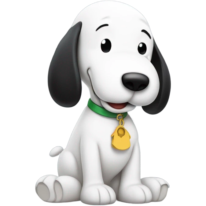 Snoopy with woodstock emoji