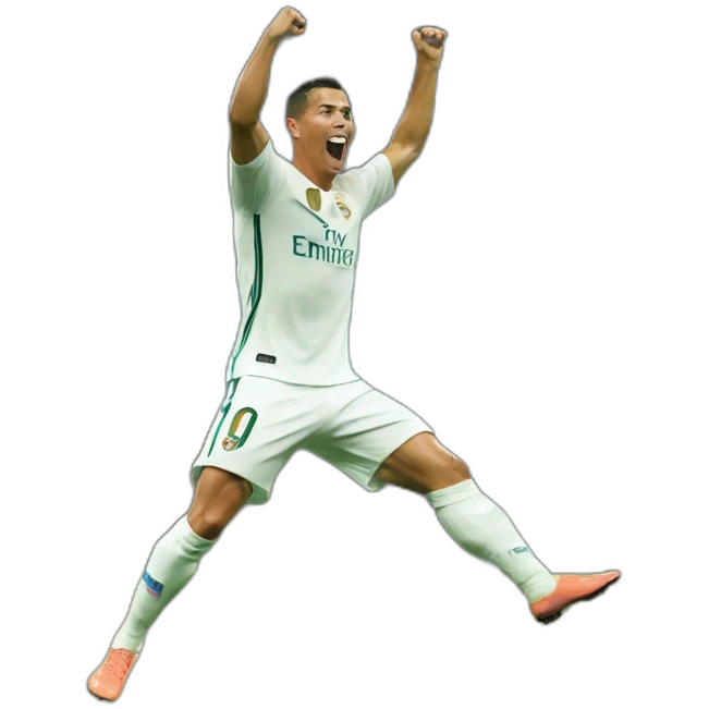 ronaldo celebration su emoji