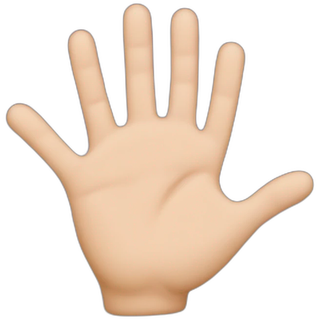 Cœur avec mains emoji