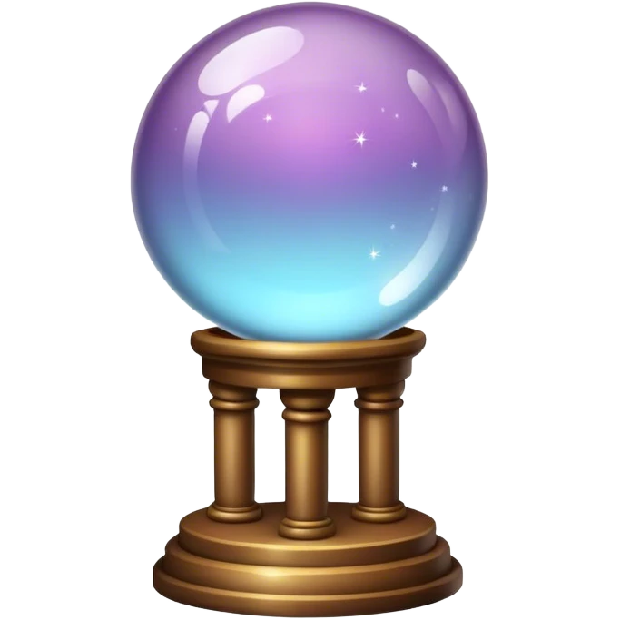 crystall ball on the stand emoji