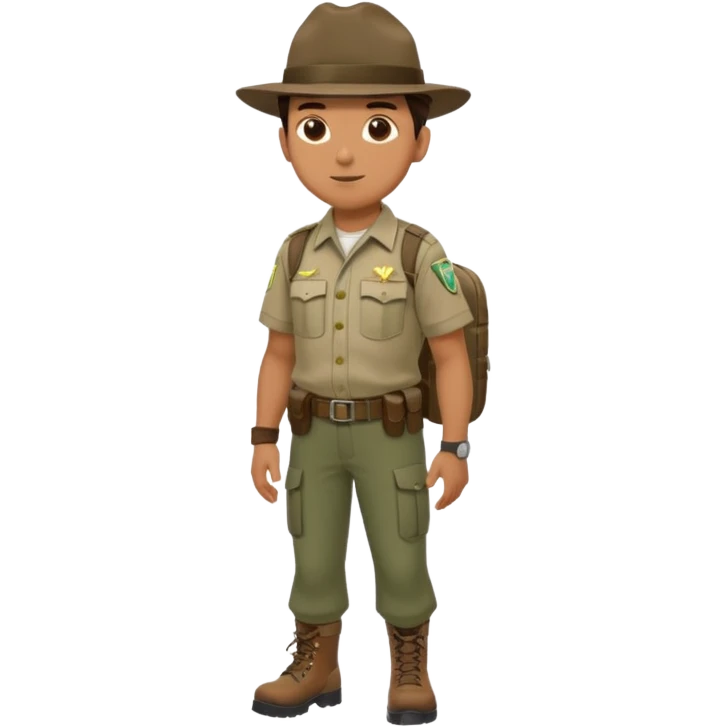 Male Park Ranger emoji