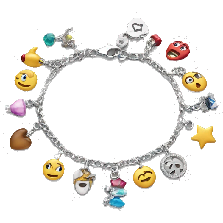 Charm bracelet emoji