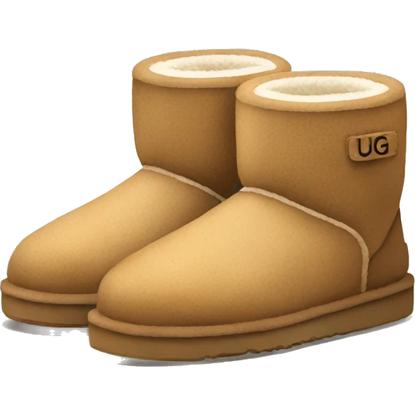 UGG slippers  emoji