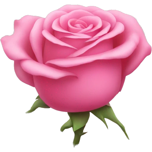 Pink roses emoji