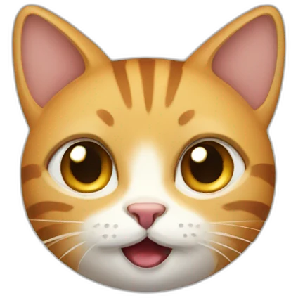 surprising small cat face emoji