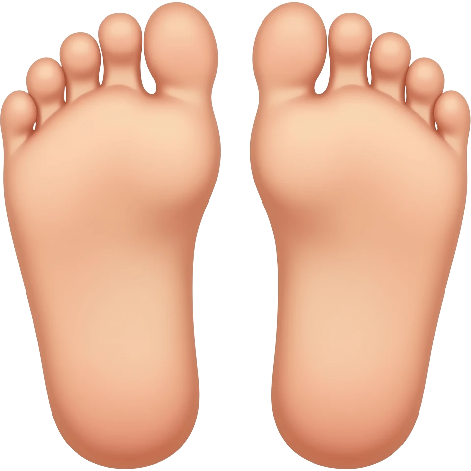 Lovely feet emoji