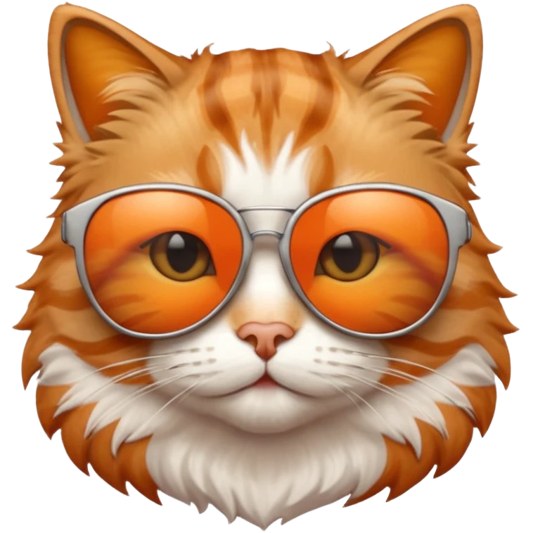 Cat wearing sunglasses emoji