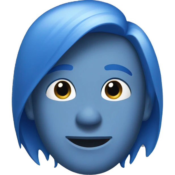 blue youtube icon emoji