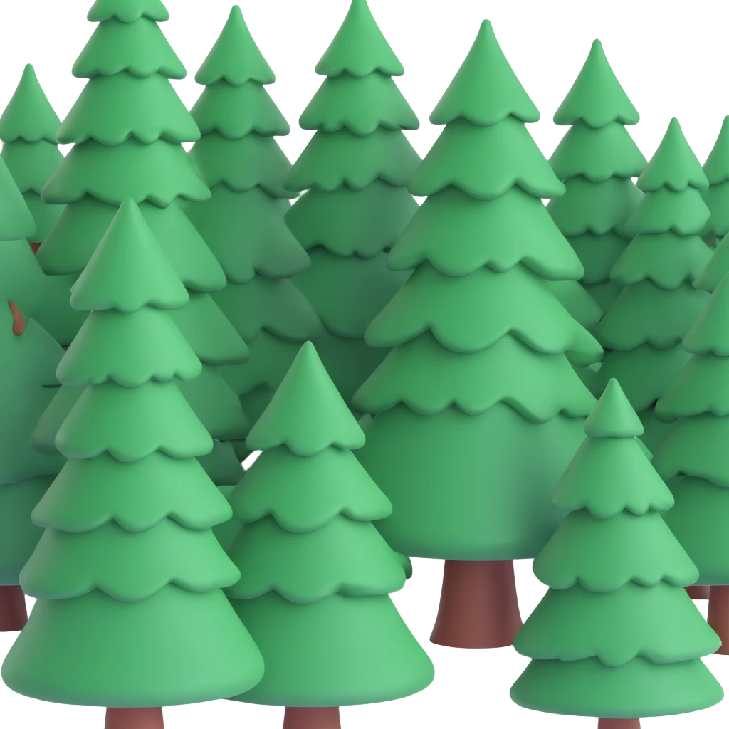 spruce forest emoji