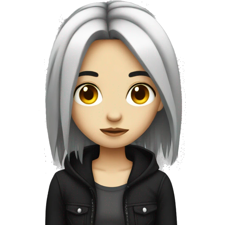 emo girl  emoji