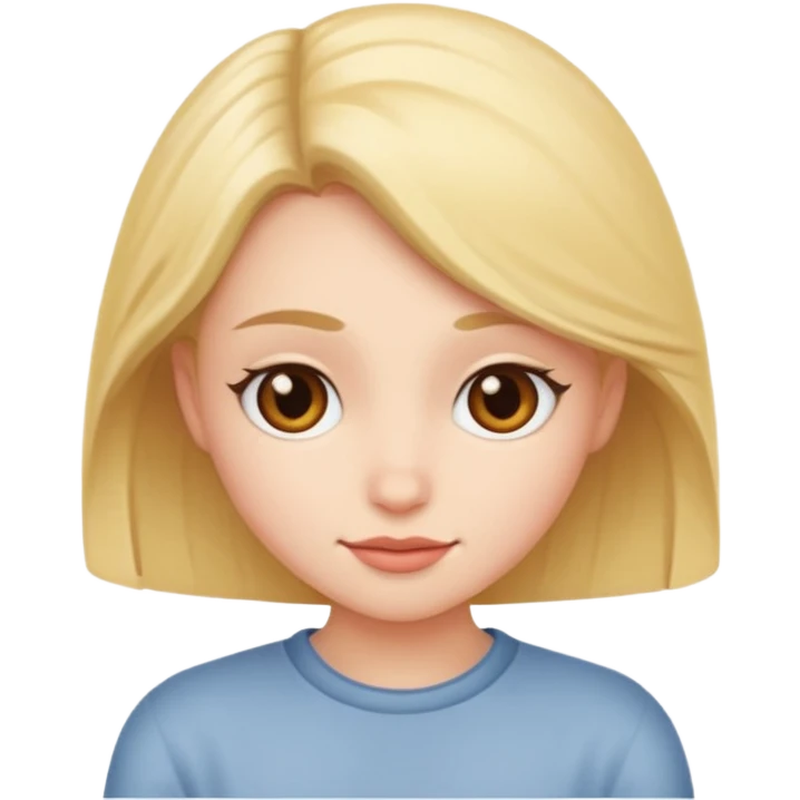 shy and flirty emoji