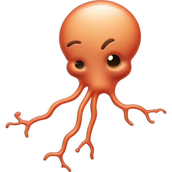 Funny neuron emoji
