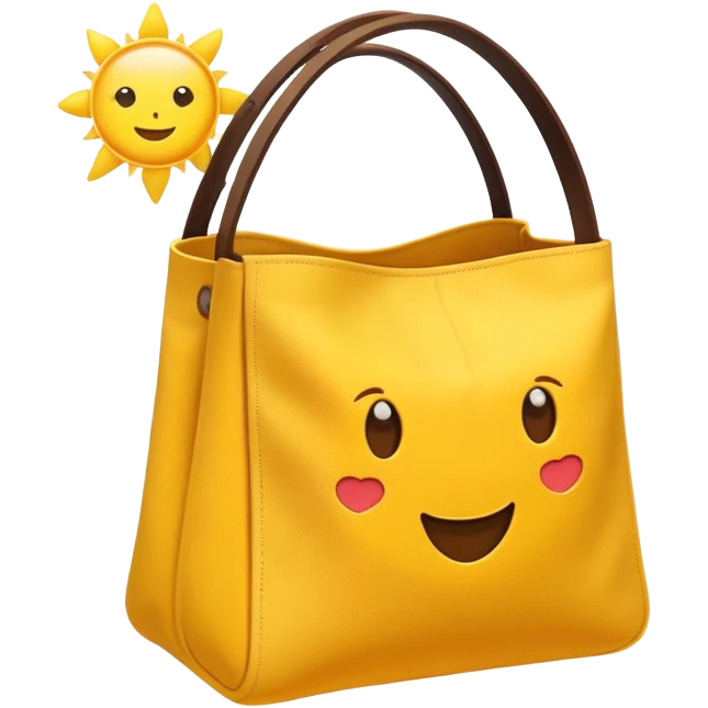 Sun bag emoji