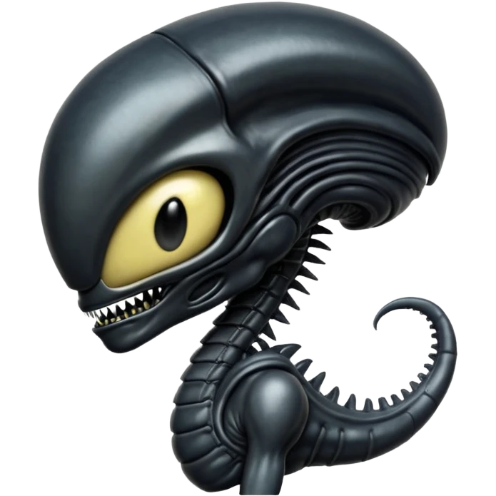 baby xenomorph from movie alien emoji