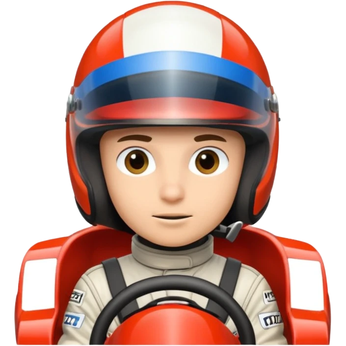 Formula racer emoji