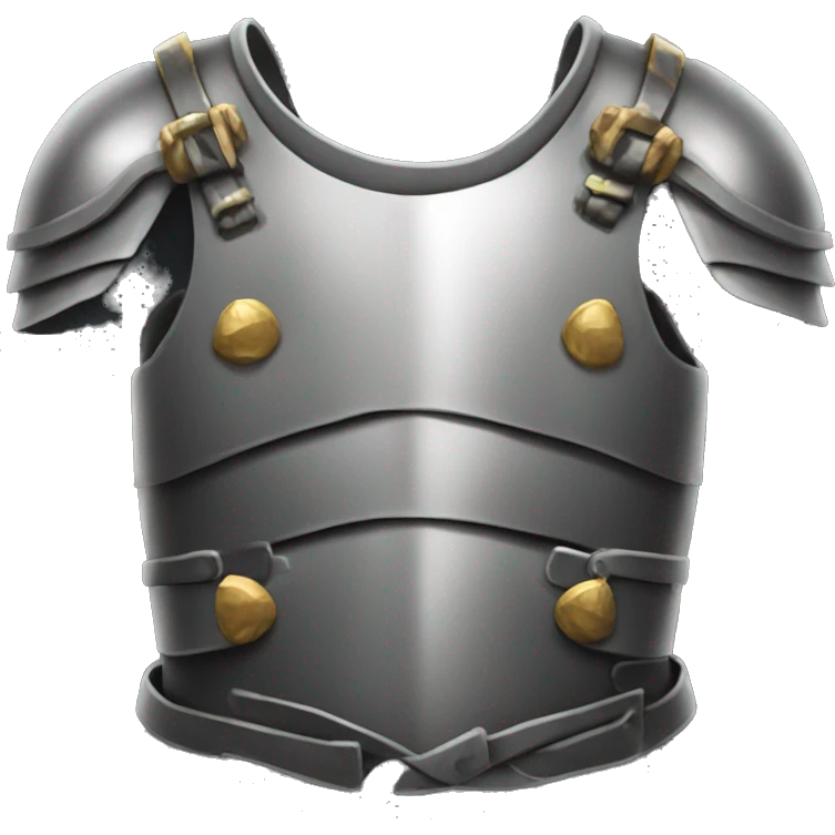 torso armor with keyhole emoji