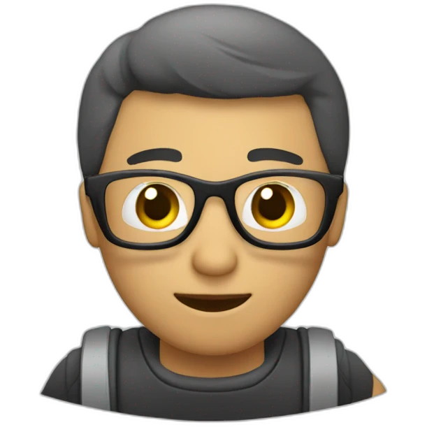 persona escribiendo en el celular emoji