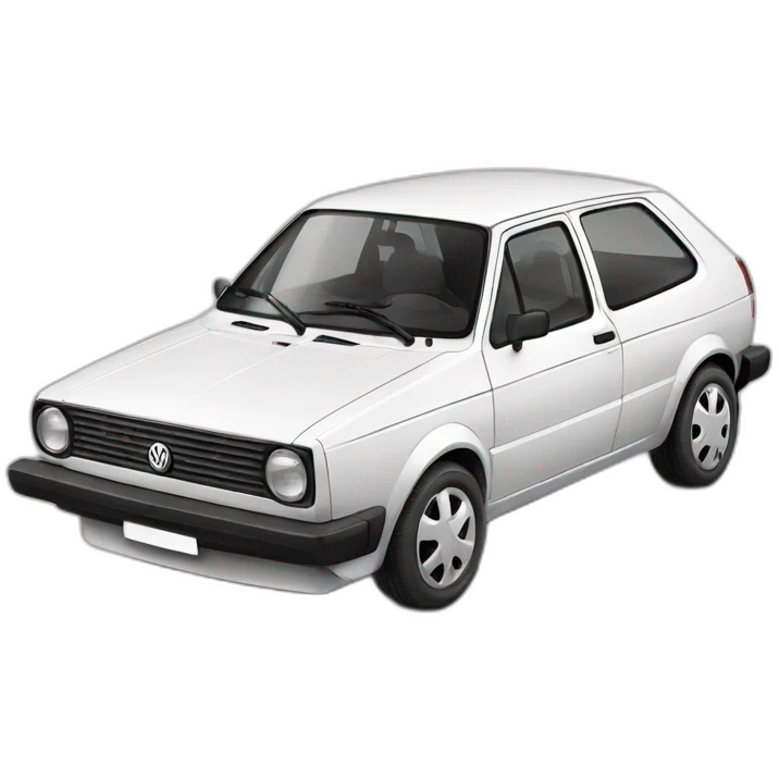 carro volkswagen gol g1 branco emoji