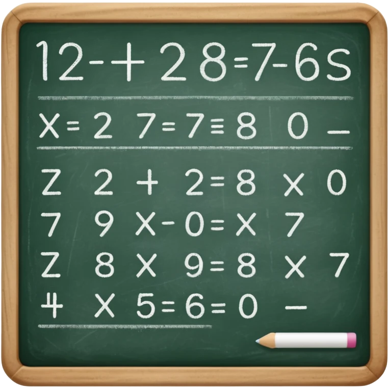 math board emoji