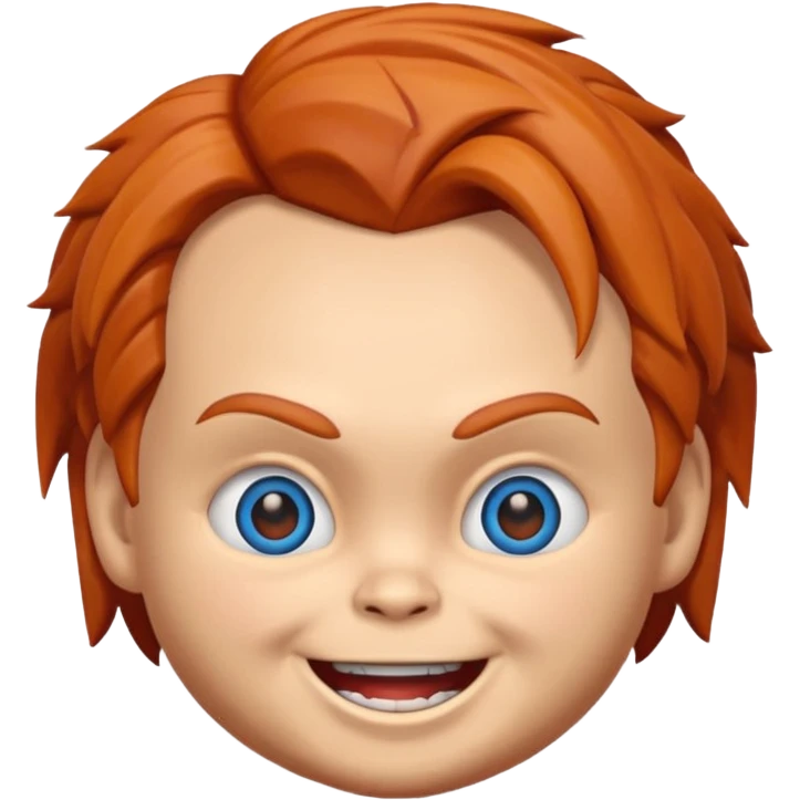 Un emojin de chuky emoji