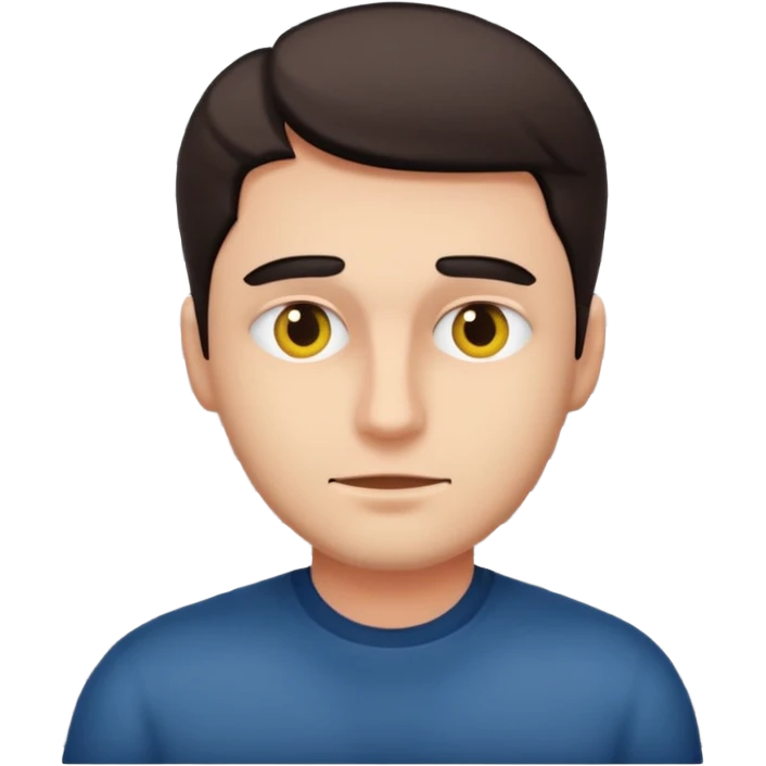 Male peeking through the blinds  emoji