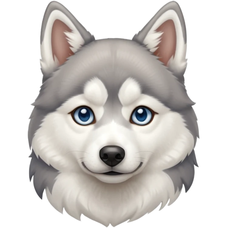Huskcat Siberian husky emoji