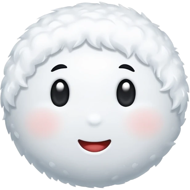 snow ball emoji