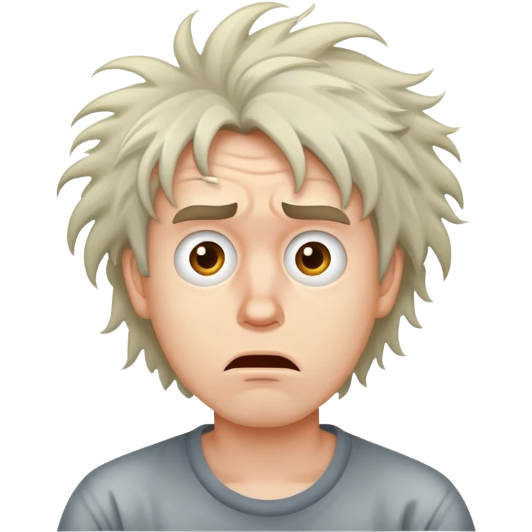 Dumb guy emoji