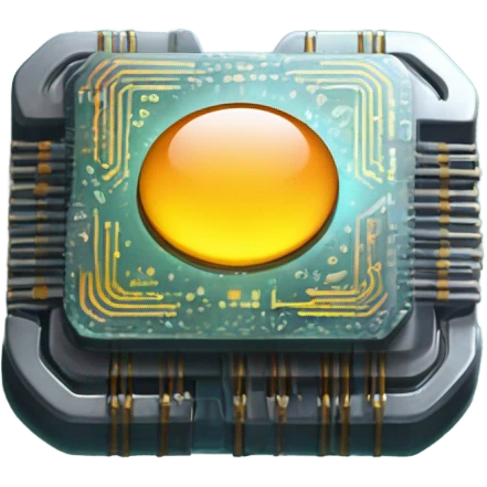 sci-fi microchip emoji