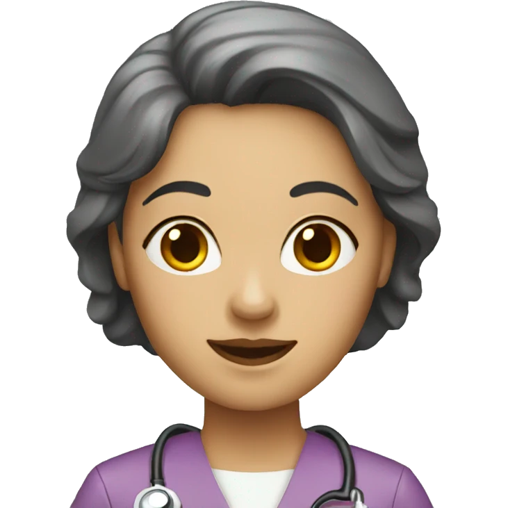Lady doctor emoji
