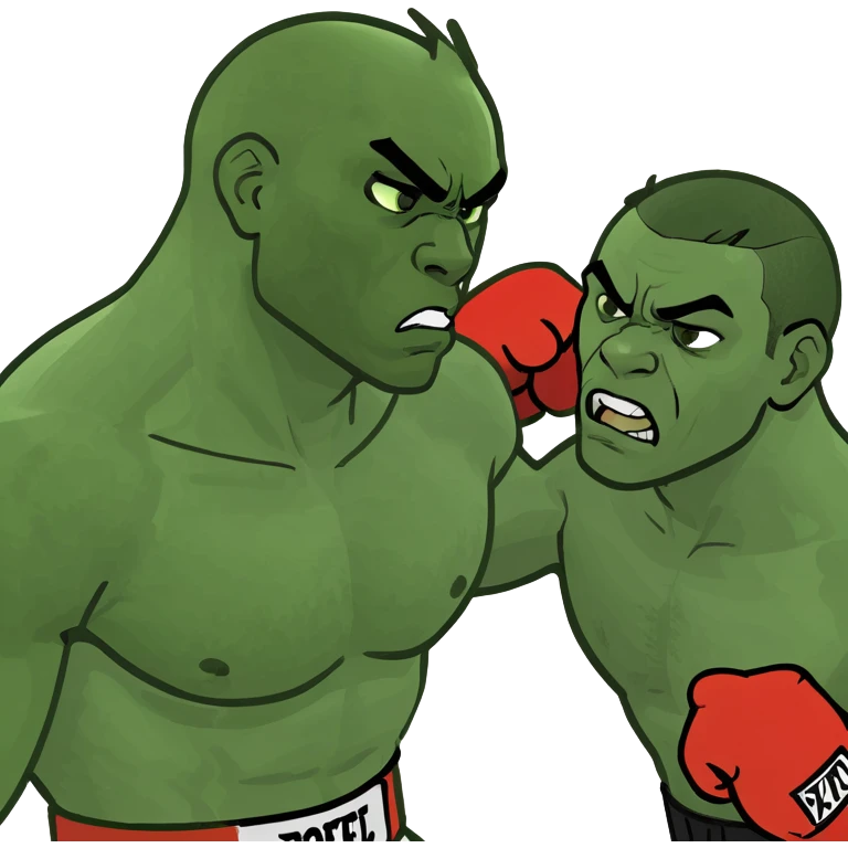 Boxer getting knocked out emoji