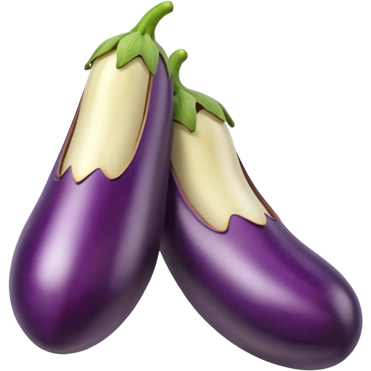 Feet witheggplant in middle emoji