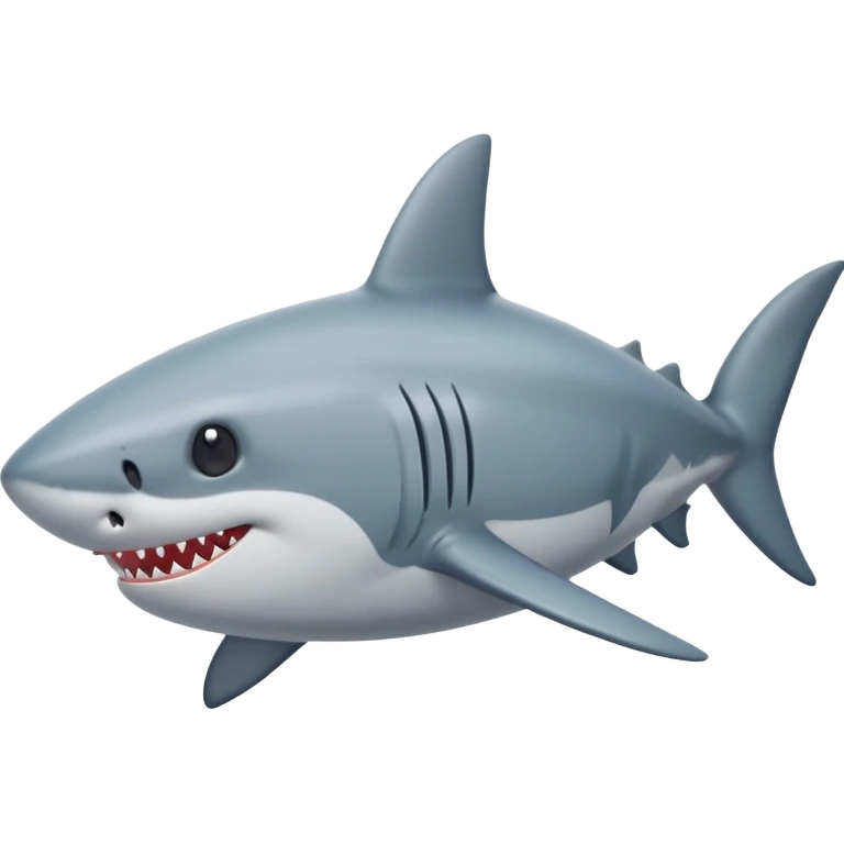 shark body with a cat face emoji